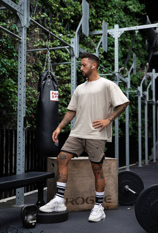 Cerus Biscuit Training Club 2-in-1 Shorts: M