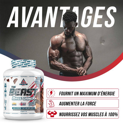 American Supplement | The Beast Mass Gainer 2 kg: Cookies