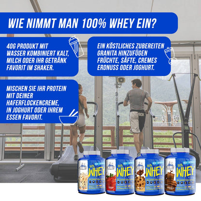 American Supplement | 100% Whey Protein BlueKing 2kg: Chocolate