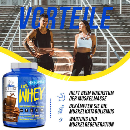 American Supplement | 100% Whey Protein BlueKing 2kg: Chocolate