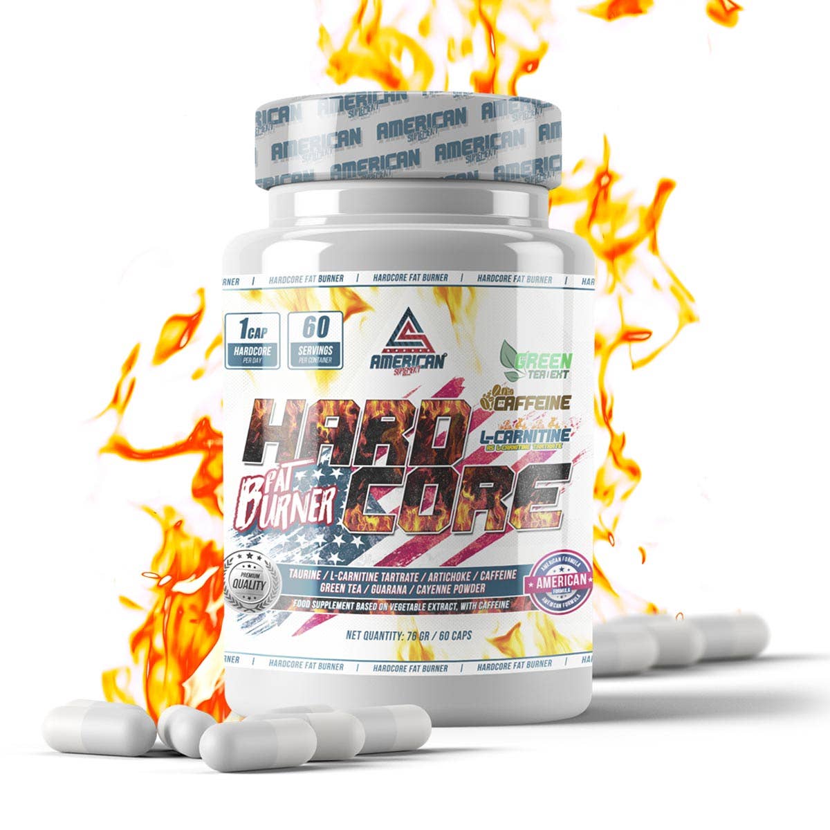 AS American Supplement | HardCore Fat Burner | Fat Burner
