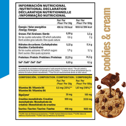 American Supplement | 100% Whey Protein BlueKing 2kg: Vanilla