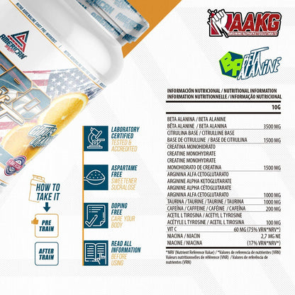 American Supplement Nitro Adrenaline Shot Pre-Work Out 300 g: Lollipop