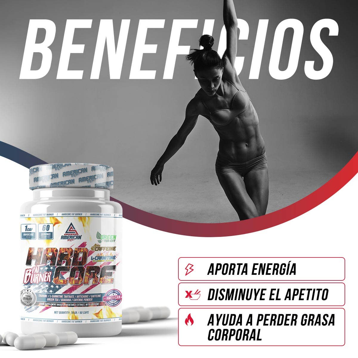 AS American Supplement | HardCore Fat Burner | Fat Burner