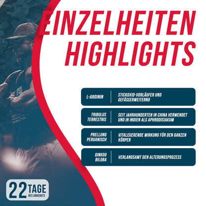 American Supplement | Anabolic Power | Tribulus | 90 capsules