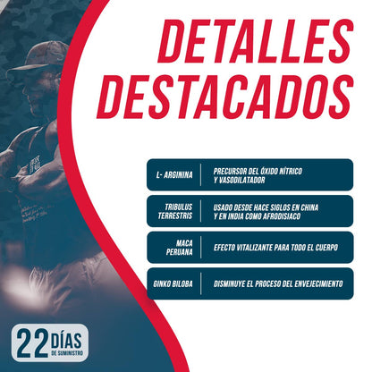 American Supplement | Anabolic Power | Tribulus | 90 capsules