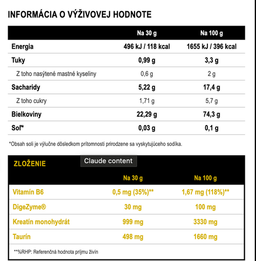 American Supplement 100% srvátkový proteín BlueKing 2kg: Sušienky