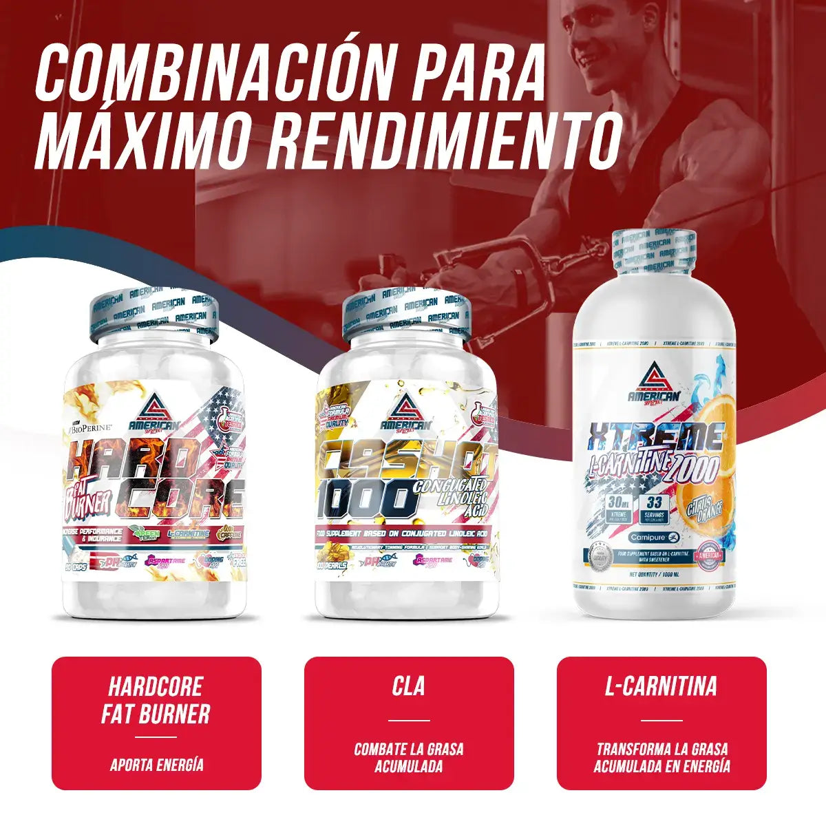 AS American Supplement | HardCore Fat Burner | Fat Burner