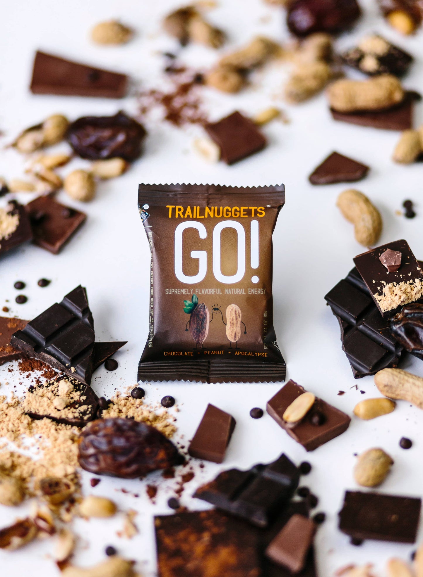 Trailnuggets GO! Peanut + Coco Energy Bar 12ct.: 12 ct.