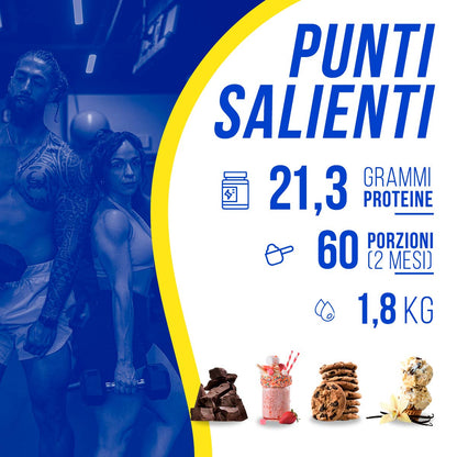 American Supplement | 100% Whey Protein BlueKing 2kg: Vanilla