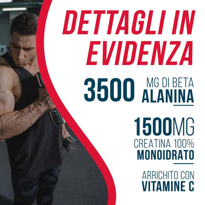 American Supplement Nitro Adrenaline Shot Pre-Work Out 300 g: Apple