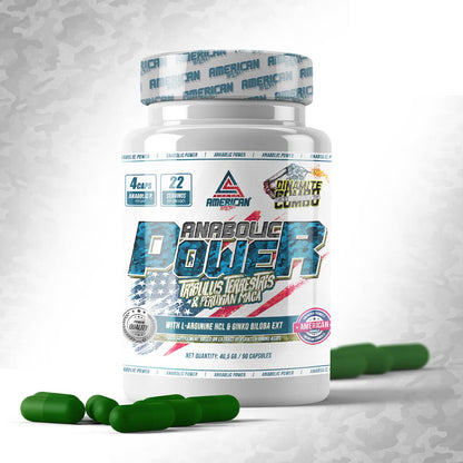 American Supplement | Anabolic Power | Tribulus | 90 capsules