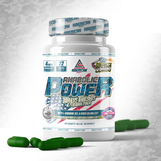 American Supplement | Anabolic Power | Tribulus | 90 capsules