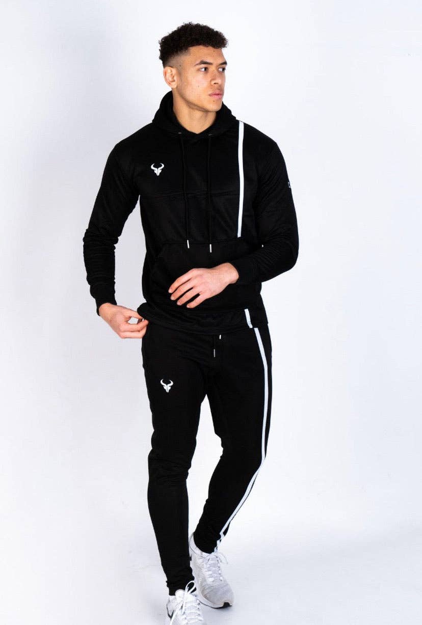 Cerus Black Hybrid Hoodie: M