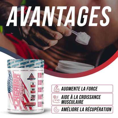 American Supplement | Creator 100% Creatine Monohydrate 300 g