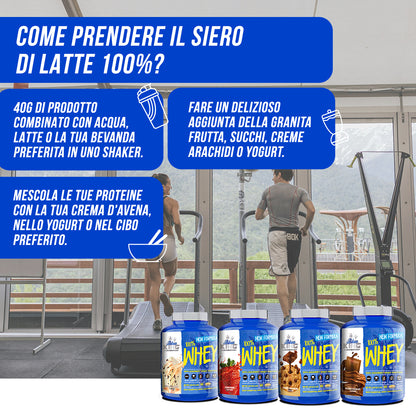 American Supplement | 100% Whey Protein BlueKing 2kg: Vanilla