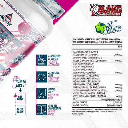 American Supplement Nitro Adrenaline Shot Pre-Work Out 300 g: Lollipop