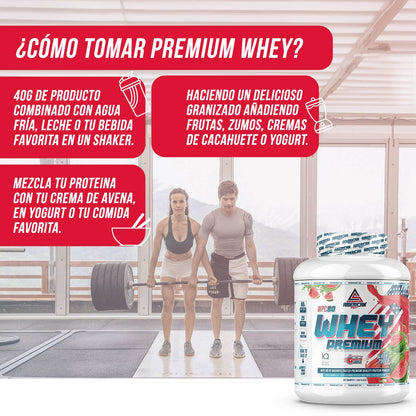 American Supplement | Premium Whey Protein WPC80 2 kg: White chocolate with waffles