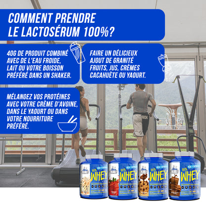 American Supplement | 100% Whey Protein BlueKing 2kg: Chocolate