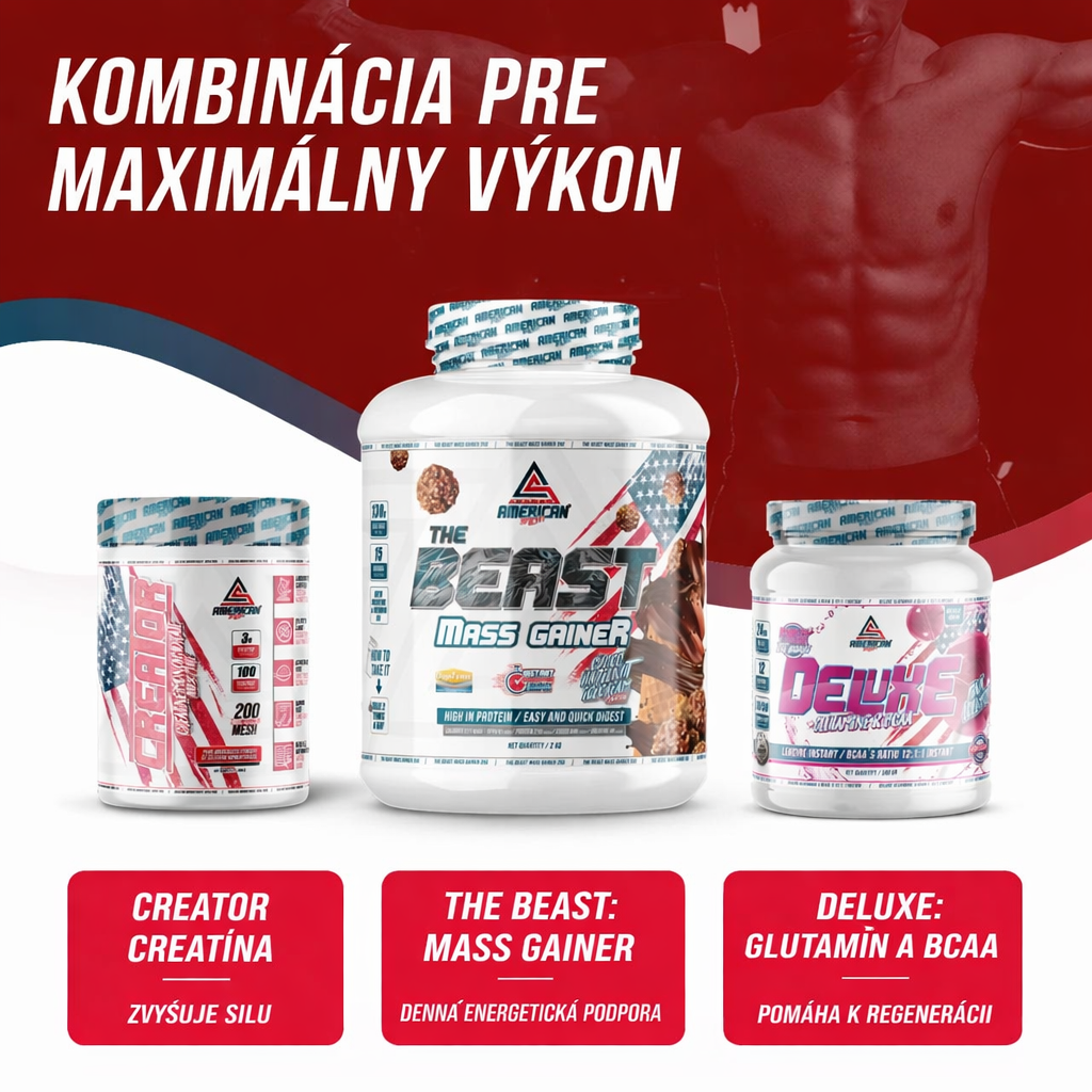 American Supplement Creator 100% kreatín monohydrát 300 g